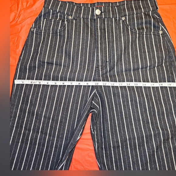 Vintage Gloria Vanderbilt Petal Pushers Wide Leg Hi-Waist Stretchy szM 8/10 EUC - Picture 5 of 11